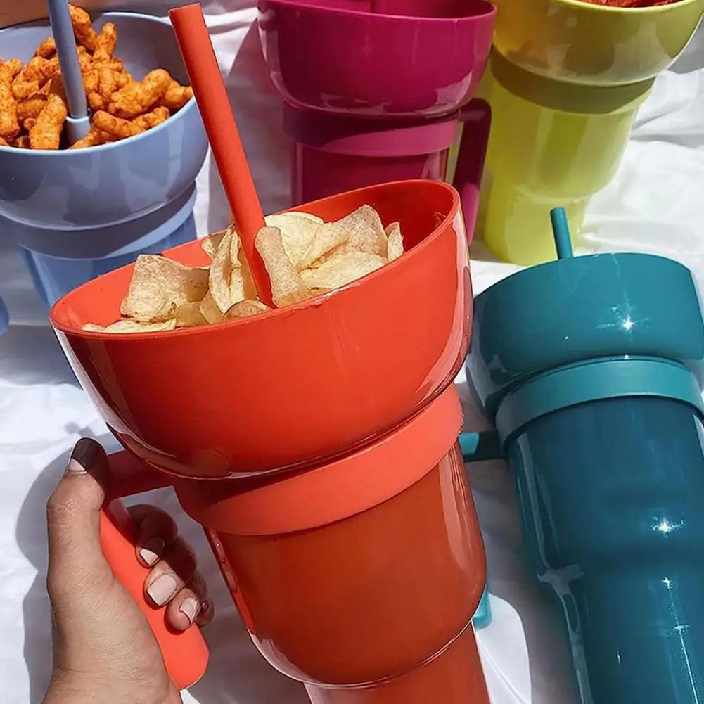 Popcorn Water Cup Leakproof