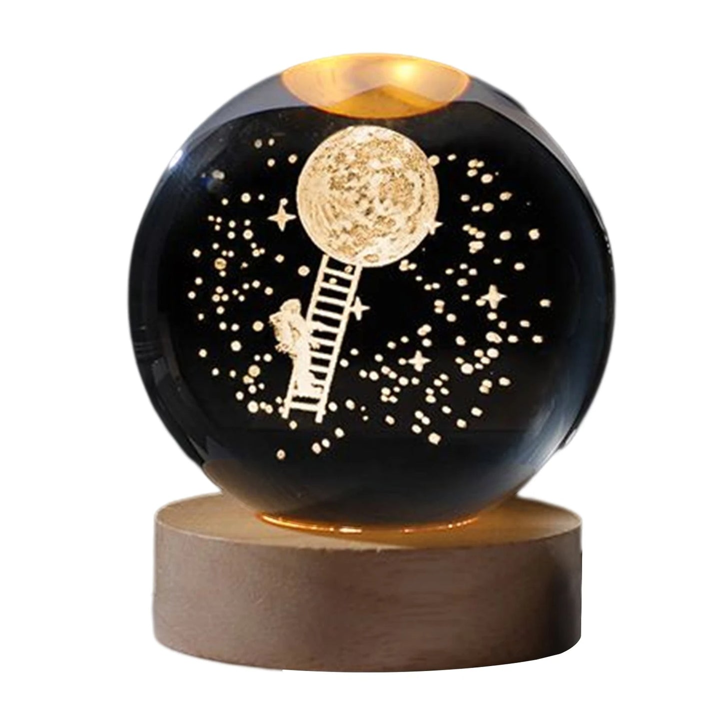 3D crystall LED ball