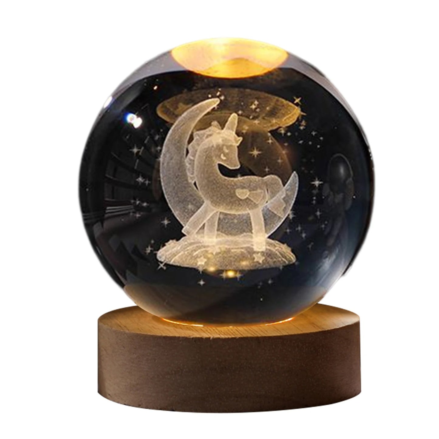 3D crystall LED ball
