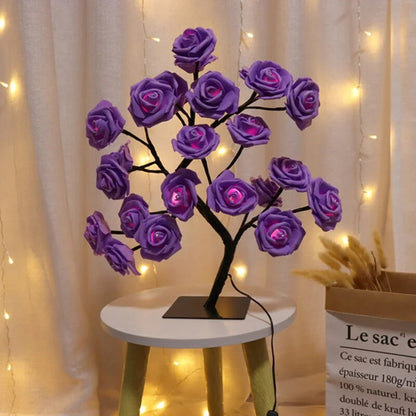 LED Rose Flower Table Lamp
