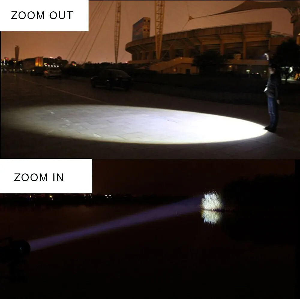High Power Led Flashlights Camping Torch
