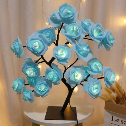 LED Rose Flower Table Lamp