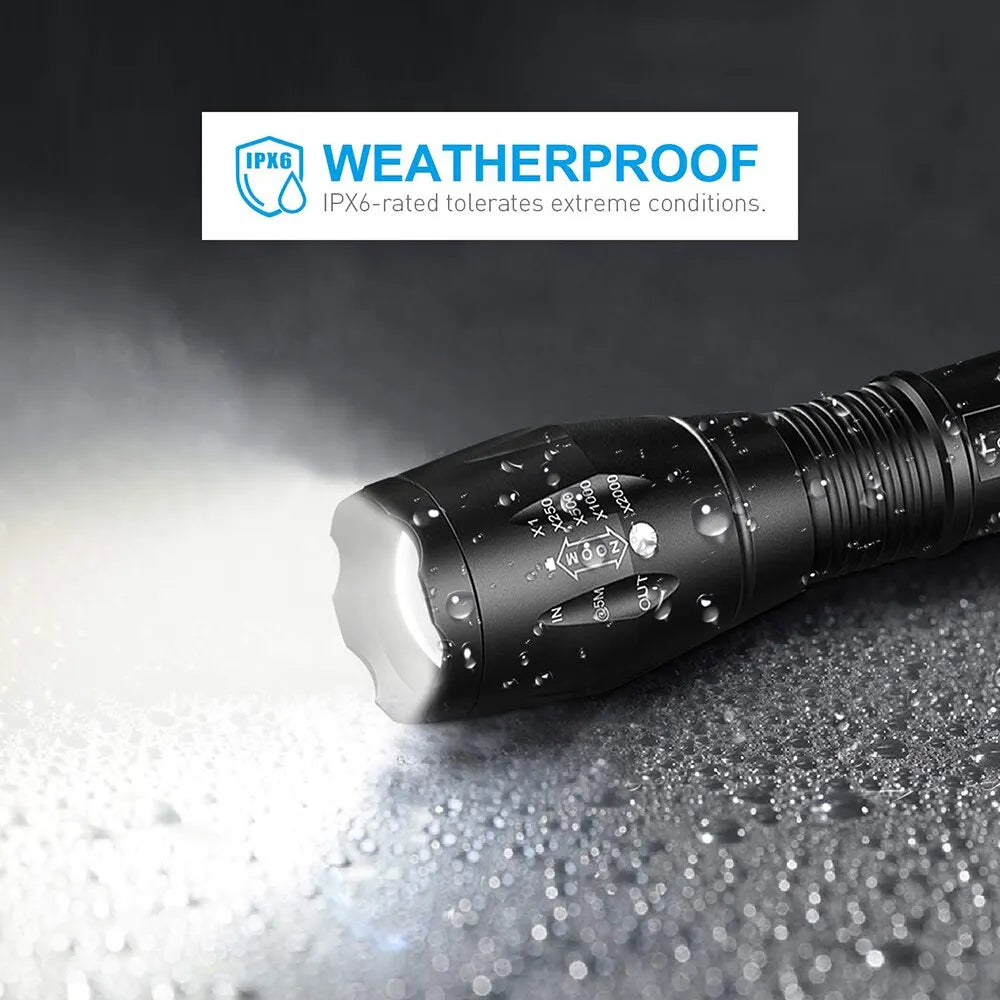 High Power Led Flashlights Camping Torch
