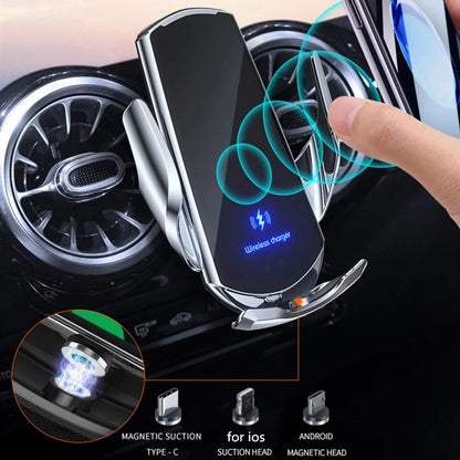 Automatic 50W  Car Wireless Charger