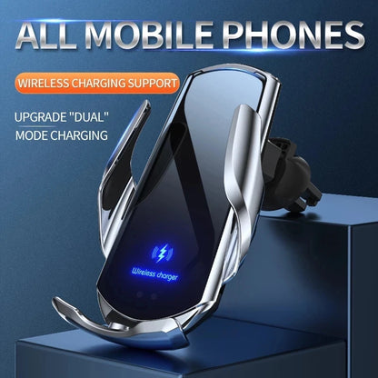 Automatic 50W  Car Wireless Charger