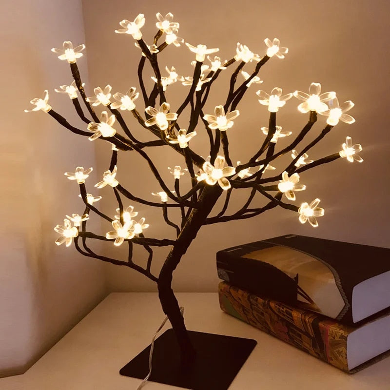 LED Rose Flower Table Lamp